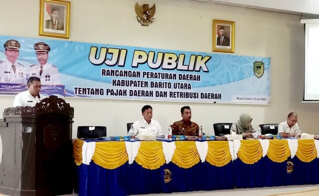 BPPD Barito Utara Gelar Uji Publik Raperda Pajak Daerah dan Retribusi Daerah