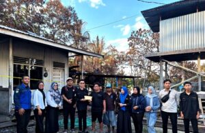 Karang Taruna Barito Utara Serahkan Bantuan Korban Kebakaran