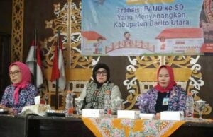 Ketua TP PKK Barut Buka Sosialisasi Penguatan Transisi PAUD ke SD Yang Menyenangkan