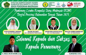 Empat Siswa Barito Utara Wakili Provinsi Kalteng Ikuti KSM Tingkat Nasional di Kendari