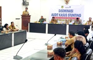 Disdalduk KB P3A Barito Utara Gelar Pertemuan Diseminasi Audit Kasus Stunting