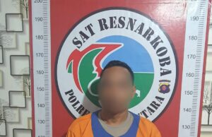 Satresnarkoba Polres Barito Utara Ringkus Pengedar Sabu di Areal Perusahaan