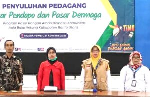 BPOM Palangkaraya Laksanakan Penyuluhan Pedagang Pasar di Barito Utara