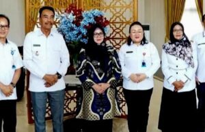 Wabup Barut Terima Audiensi BKKBN Terkait Sinergitas Percepatan Penurunan Stunting