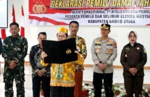 Bupati Harapkan Tahapan Pemilu Serentak 2024 Berjalan Aman dan Lancar