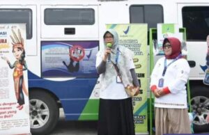 BPOM Palangkaraya Gelar Kampanye Pasar di Pasar Pendopo Muuara Teweh.