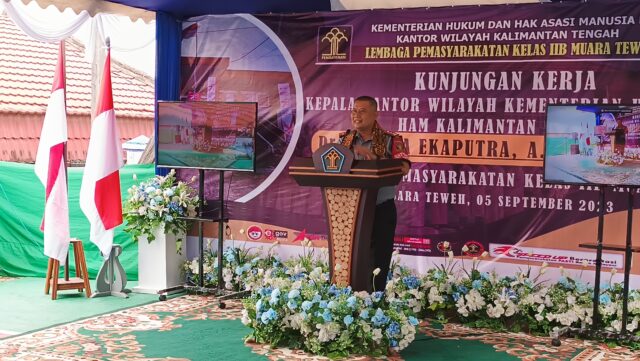 Kakanwil Kemenkumham Kalteng: Warga Binaan Adalah Keluarga Kita