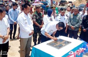 Bupati Barito Utara Resmikan Jembatan Anugerah Lahei I – Lahei II