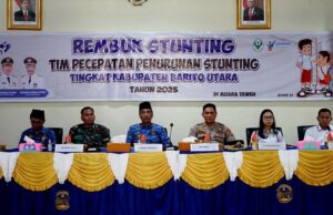 Disdalduk KBP3A Barito Utara Gelar Pertemuan Rembuk Stunting