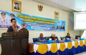 Kesbangpol Barito Utara Gelar Sosialisasi dan Pembinaan Ormas
