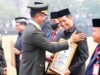 Pj Bupati Hadiri Upacara Peringatan HUT ke 78 TNI di Makorem 102 Panju Panjung