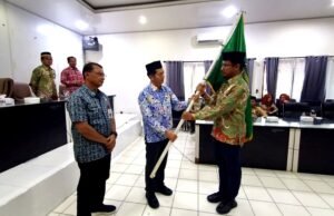 Pj Bupati Barito Utara Lepas Kontingen MTQ VII Korpri Tingkat Provinsi Kalteng