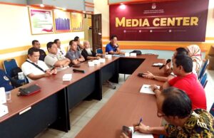 KPU Media Gathering Bersama PWI Barito Utara Terkait Tahapan Pemilu Serentak 2024