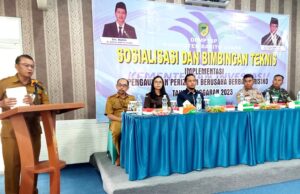 Plh Sekda Buka Bimtek Implementasi Pengawasan Perizinan Berusaha Berbasis Risiko