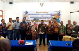 Kepala Disnakertranskop UKM Barito Utara Susun Projek Perubahan