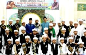 Pj Bupati Hadiri Peringatan Maulid Nabi SAW 1445 Hijriah di Masjid Al Huda