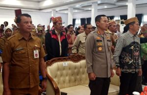 Pj Bupati Barito Utara Hadiri Pelantikan DAD Periode 2023-2028