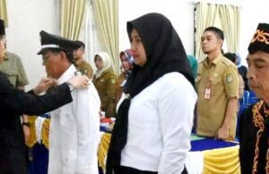 Pj Bupati Lantik Pj Kades Bintang Ninggi II, PAW BPD Luwe Hulu dan Damang Teweh Selatan