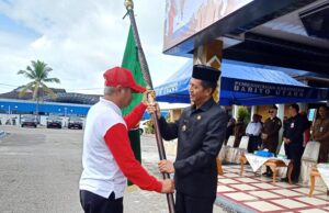 Pj Bupati Lepas Peserta Upacara Peringatan HSP ke 95 dan IBAB Tingkat Kalteng