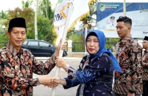 Pj Bupati Barito Utara Lepas Kafilah FSQ X Barito Utara