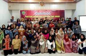 Dinas Koperasi UKM Kalteng Sosialisasi Bantuan Hukum Bagi UMKM di Barito Utara