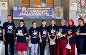 Dies Natalis ke 69, Alumni FK Unair Angkatan 2013 Gelar Kegiatan di Desa Benangin