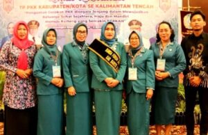 Pj Ketua TP PKK Barut Hadiri Pengukuhan Bunda Forum Anak Daerah dan Rapat Konsultasi PKK se Kalteng