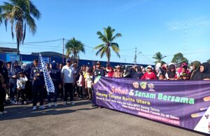 Karang Taruna Barito Utara Gelar Senam Bersama dan Jalan Sehat Berhadiah