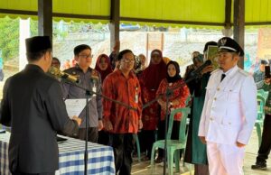 Pj Bupati Barito Utara Lantik Pj Kepala Desa Jamud