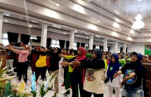 Kadisbudparpora Apresiasi Perwosi Barito Utara Gelar Kegiatan Lomba Senam