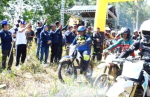 Pj Bupati Barito Utara Lepas Peserta Latber Trail Adventure Part 5