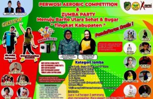 Perwosi Barito Utara Akan Gelar Lomba Aerobic Competition dan Zumba Party