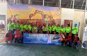 25 Peserta Ikuti Pelatihan Alat Berat NPE di Site PT PAMA Benangin