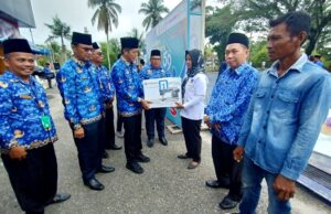 Disnakertranskop UKM Barito Utara Terus Monitor Peserta Pelatihan