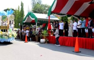 Pj Bupati Barito Utara Hadiri Pawai Ta’aruf MTQH ke XXXI Tingkat Provinsi Kalteng