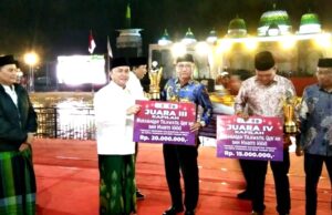 Kafilah Barito Utara Raih Juara Terbaik III Pada MTQH XXXI Tingkat Kalteng
