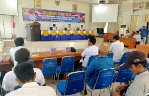 Dinsos PMD Barito Utara Sosialisasikan Peraturan Tentang Pemilihan Kades PAW
