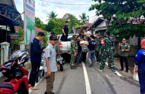 Kodim 1013 Muara Teweh Siagakan Personil Pantau Situasi Banjir