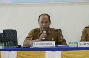 M Ikhsan Sebut Diskominfosandi Barito Utara Sebagai Wali Data