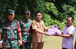 BPBD Barito Utara Lakukan Penanganan Banjir
