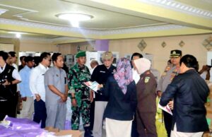 Pj Bupati dan Unsur FKPD Kunjungi KPU dan Bawaslu Barito Utara