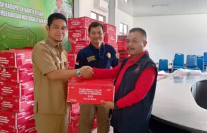 Pemkab Barito Utara Terima Bantuan dari Kemensos RI melalui Dit PSKBA