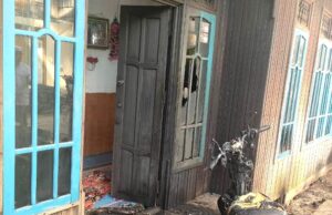 Rumah Adik Sekdes Lemo I Diduga Mau Dibakar OTK