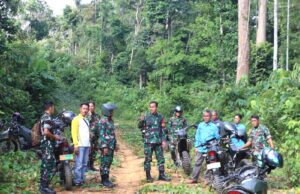 Dinas PUPR Barito Utara Bersama Dandim 1013 Muara Teweh Tinjau Lokasi Rencana TMMD Reguler Ke-119 TA 2024