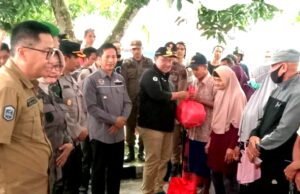 Wagub Kalteng Kunjungi Pasar Penyeimbang di Kecamatan Teweh Tengah dan Kelurahan Jingah