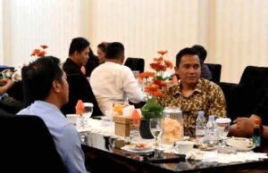 Jajaran Pemkab Barito Utara Gelar Ramah Tamah Bersama Wagub Kalteng