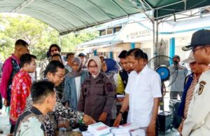 Pj Bupati Barito Utara Monitoring 7 TPS Dalam Kota Muara Teweh