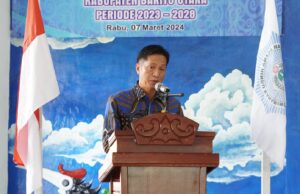 Pj Bupati Hadiri Pengukuhan Pengurus MD AHN Kabupaten Barito Utara Periode 2023-2028
