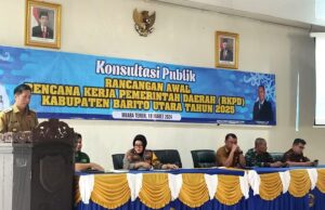 Pj Bupati Barito Utara Buka Forum Konsultasi Publik Ranwal RKPD tahun 2025