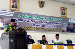143 CJH Barito Utara Ikuti Bimbingan Manasik Haji